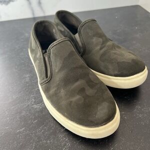 R2 Camo Slip On Sneaker Athletic Shoe Women's 7.5 M Casual classic GUC